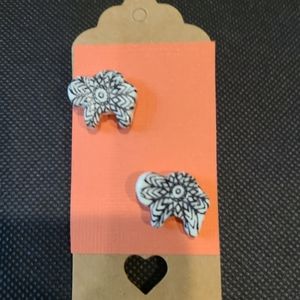 Buffalo earrings
